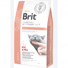 Brit 2 Kg Grain Free Veterinary Diet Renal Yumurta ve Bezelye